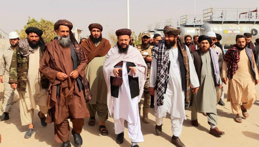 سرپرست وزارت آب وانرژی طالبان ازشرکت استخراج نفت و گازسرپل دیدن کرد