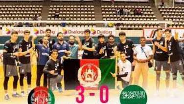 پیروزی برابر عربستان؛ تیم ملی والیبال افغانستان به مقام سوم مرکز آسیا دست یافت