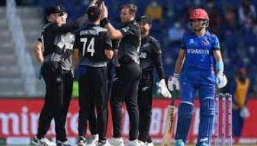 تیم کرکت افغانستان چهارمین بازی خود در جام جهانی را به نیوزلند باخت