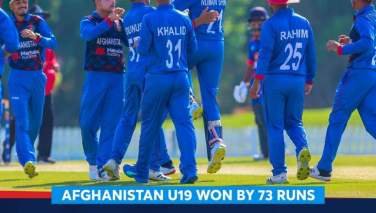 تیم کرکت زیر 19 سال افغانستان نیپال را شکست داد