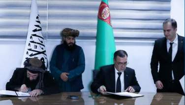 طالبان قرارداد پروژه برق نورالجهاد هرات را با ترکمنستان امضا کردند
