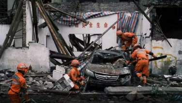 زلزله در شمال غرب چین صدها کشته و زخمی برجای گذاشت