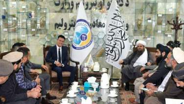سرپرست وزارت معادن گروه طالبان با رئیس شرکت استخراجی چین دیدار کرد