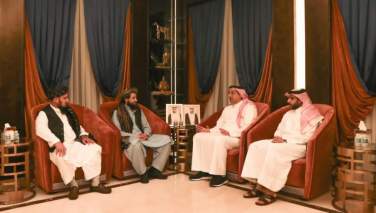 دیدار سرپرست وزارت دفاع طالبان با وزیر دفاع قطر