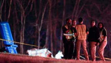 در حادثه سقوط یک هواپیما در امریکا 5 تن کشته شدند