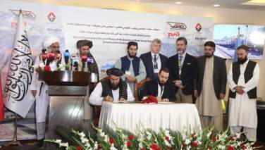 ‏ طالبان قرارداد ساخت فاز دوم خط آهن خواف- هرات را امضا کردند