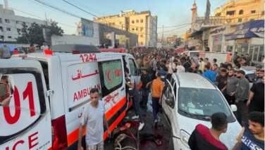 فلسطین: بیش از 400 نفر در اطراف شفاخانه الشفا به شهادت رسیده اند