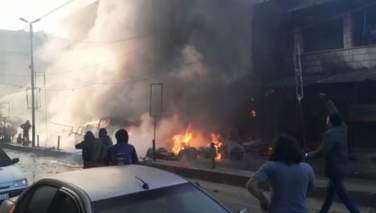 انفجار موتر بمب گذاری شده در حلب؛ بیش از 40 تن کشته و زخمی شدند