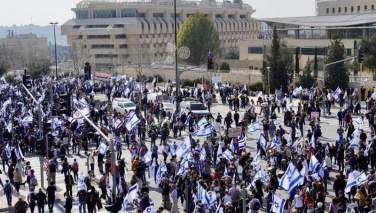 تظاهرات هزاران اسرائیلی در قدس اشغالی علیه نتانیاهو