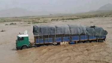 سیلاب شاهراه هرات - کابل را مسدود کرد