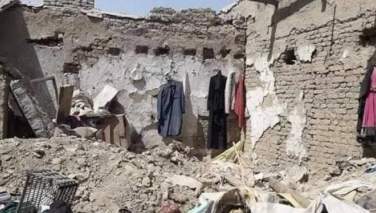 فروریختن سقف یک‌خانه در بامیان؛ 6 عضو خانواده کشته و زخمی‌شدند