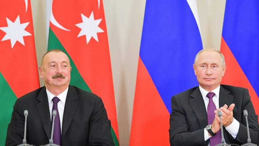 پوتین و الهام علی اف رئیس جمهور آذربایجان در مسکو دیدار کردند