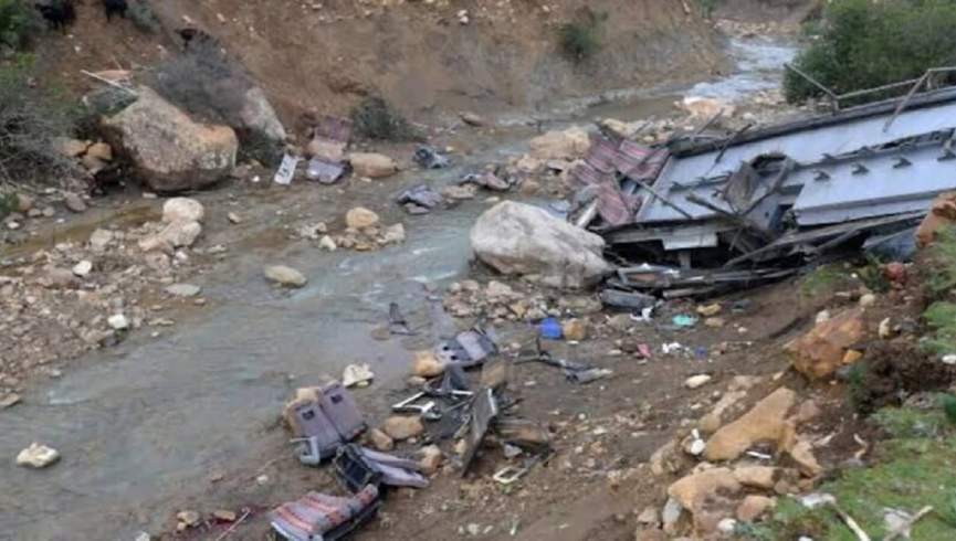 تصادم یک عراده بس در پاکستان دستکم 28 کشته برجای گذاشت