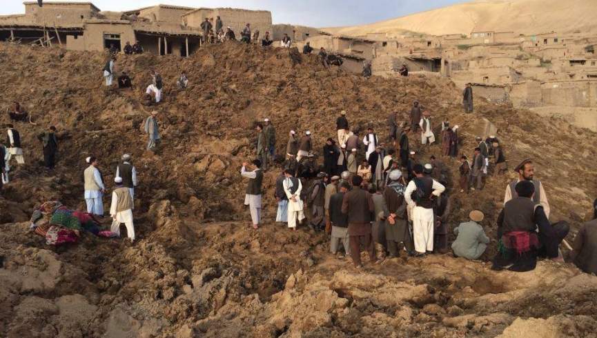 رانش زمین در فاریاب؛ یک مرکز آموزشی تخریب شد