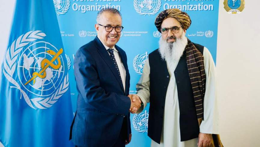 سرپرست وزارت صحت طالبان با رئیس سازمان صحی جهان دیدار کرد