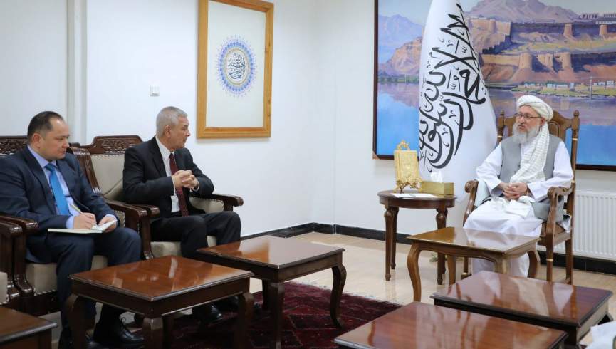 معادن اداری گروه طالبان با سفیر اوزبیکستان دیدار تودیعی کرد