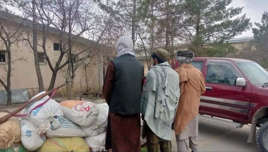 گروه طالبان: یک کارخانه موادمخدر را در پکتیا کشف و حریق کردیم