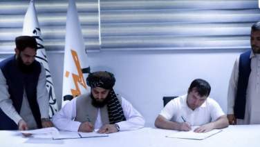طالبانو د قرغزستان-ازبکستان د صدف انرژۍ شرکت سره د بریښنا تولید په برخه کې د پانګونې تړون لاسلیک کړ