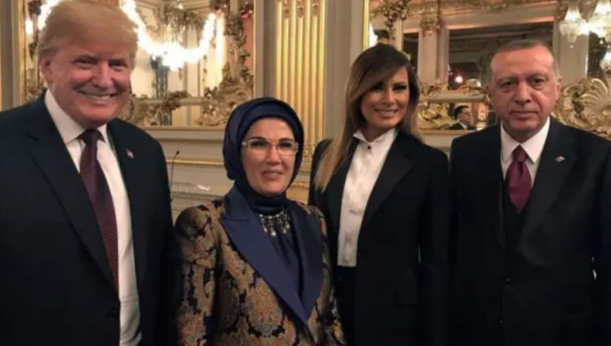 نامه همسر اردوغان به همسر ترامپ