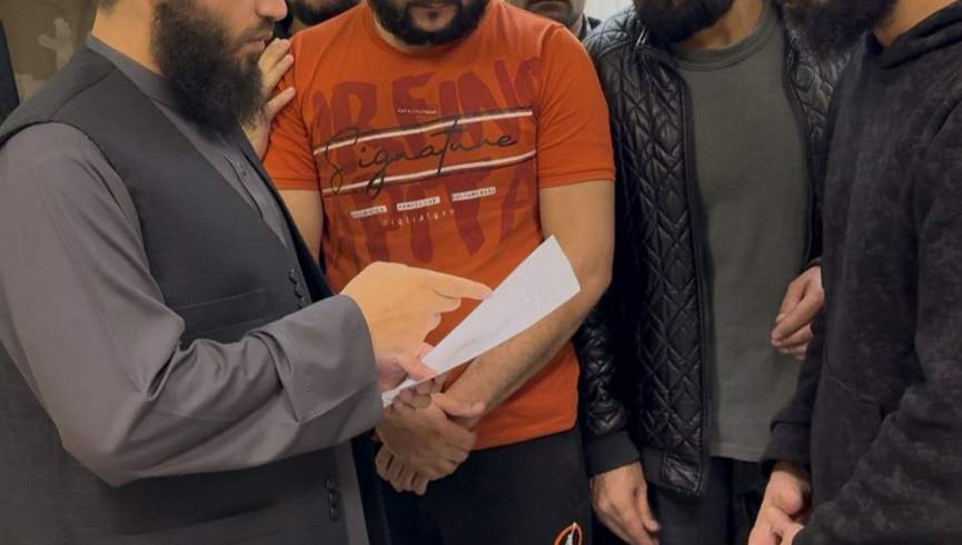 هیئت سفارت طالبان در مسکو با زندانی‌های افغان در بلاروس دیدار کرد