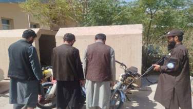 په هرات کې درې کسان نیول شوي؛ د غلاوو د پټولو لپاره د طالبانو له نوم څخه کار اخیستل