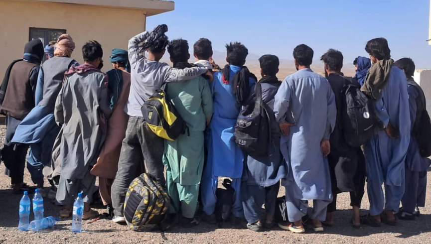 د هرات سرحدي ګزمې د ۲۸ کسانو د غیرقانوني وتلو مخه نیسي