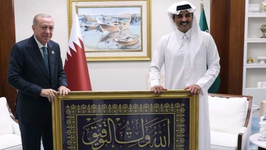 تحفه جالب اردوغان به امیر قطر چه بود؟
