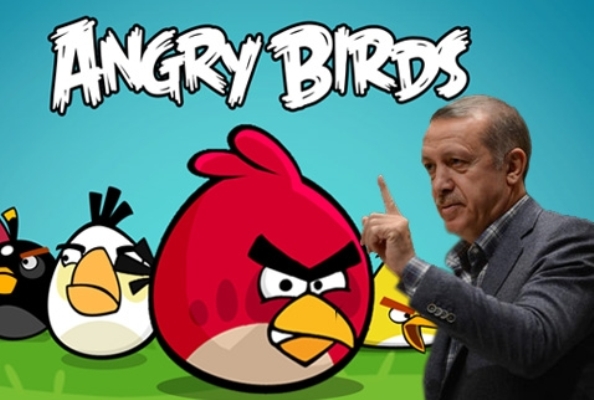 نظر اردوغان درباره بازی Angry Birds! و پیشنهاد ساخت "Angry Erdogan"
