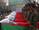 مردم ولایت پروان بر شهادت قهرمانان ارتش ملی، سوگواری کردند