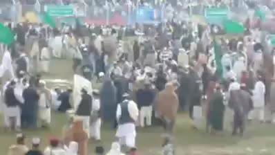 مردم به زور و تهدید به کمپاین زلمی رسول آورده شده بودند
