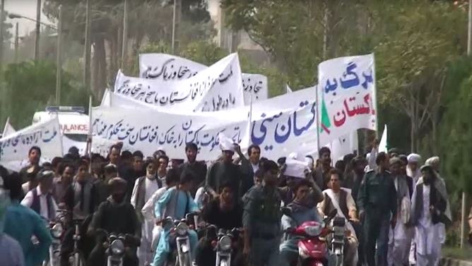 تظاهرات وسیع مردم ولایت هرات بر علیه پاکستان/تکمیلی