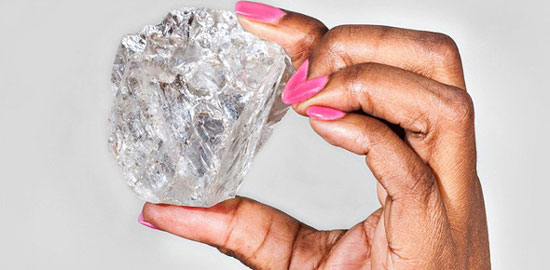 کشف بزرگترین الماس در آفریقا