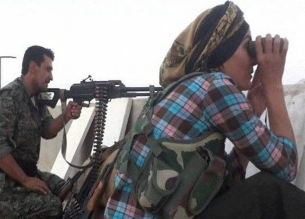 زن شجاعی که فرماندۀ جنگ با داعش است