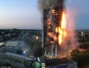 آتش سوزی ساختمانهای بلندمنزل
