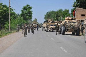 دو فرمانده و ۱۲ عضو گروه طالبان در مسیر شاهراه قندوز- تخار کشته شدند
