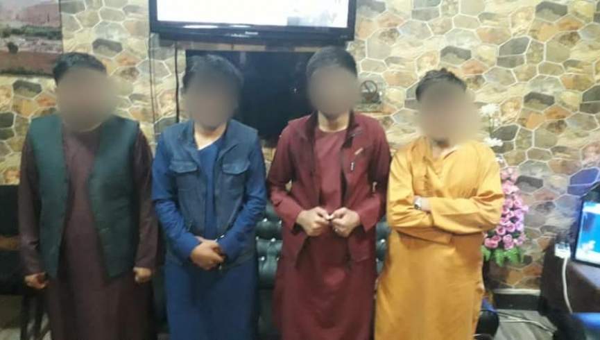 یک گروه چهار نفری سارقان مسلح توسط پولیس کابل بازداشت گردید
