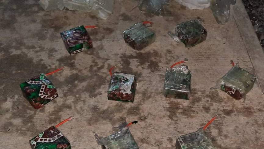 یک ذخیره‌گاه ماین‌های مقناطیسی تروریستان در لوگر کشف گردید
