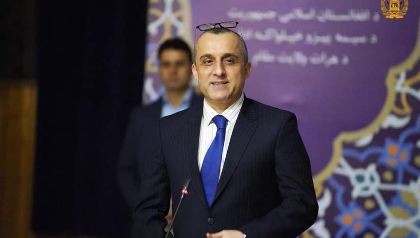 صالح: اگر حمایت پاکستان نباید طالبان سه هفته نمی توانند جنگ کنند