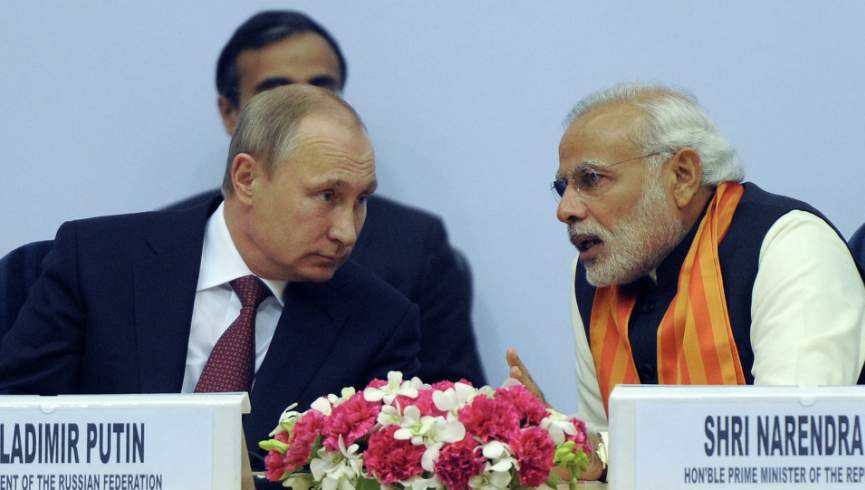 گفتگوی رهبران هند و روسیه با محوریت تحولات افغانستان