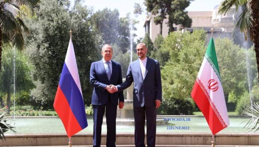 وزرای خارجه ایران و روسیه در تهران دیدار و گفتگو کردند