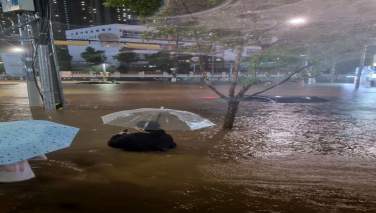 بارندگی شدید و سیل در کوریای جنوبی چندین کشته و مجروح برجای گذاشت