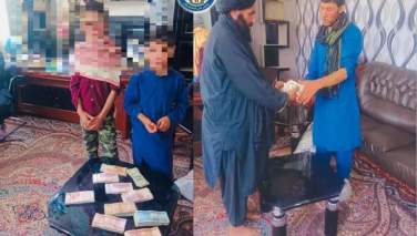 بازداشت دو کودک خورد سال به اتهام سرقت پول در هرات