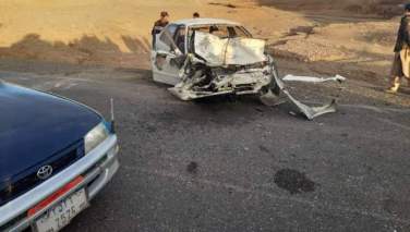 پنج نفر در یک رویداد ترافیکی در بامیان کشته و زخمی شدند