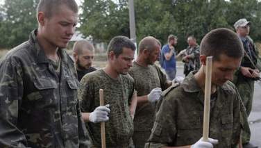 اوکراین 35 نظامی اسیر روسیه را آزاد کرد