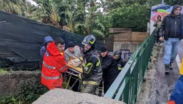بارش شدید و رانش زمین در ایتالیا جان 8 تن را گرفت