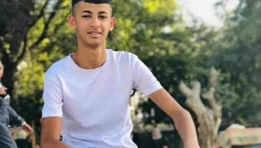 شهادت یک نوجوان فلسطینی در شرق نابلس
