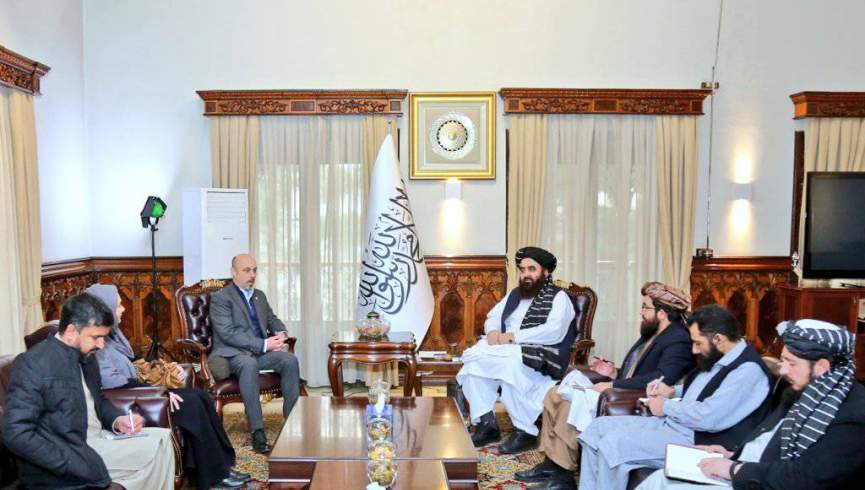 رییس کمیته صلیب سرخ با سرپرست وزارت خارجه طالبان دیدار کرد