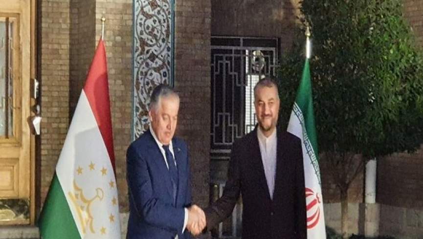 وزرای خارجه تاجیکستان و ایران در مورد افغانستان گفتگو کردند