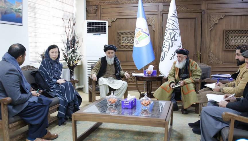 سرپرست وزارت اقتصاد طالبان با رییس سازمان جهانی غذا دیدار کرد