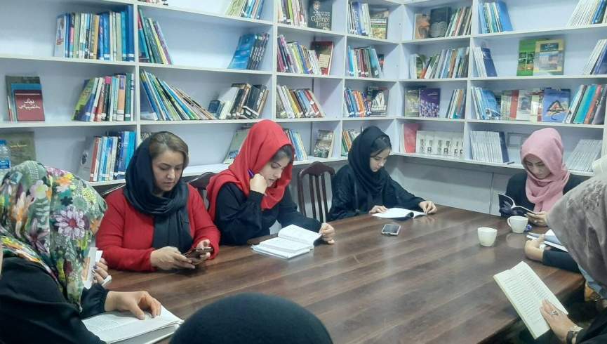 کتابخانه زن در کابل بسته شد